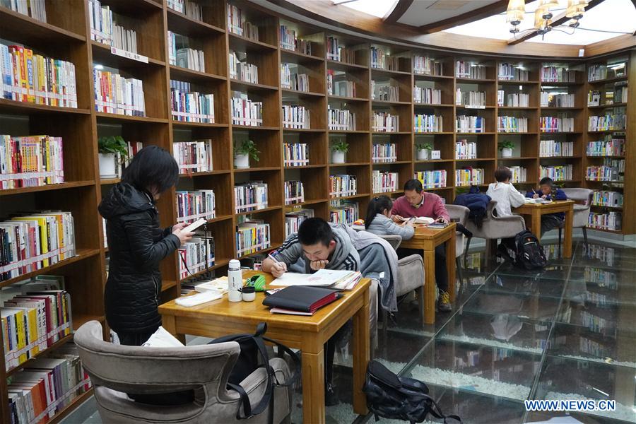 China's Zhejiang builds 81 24-hour city study rooms for citizens
