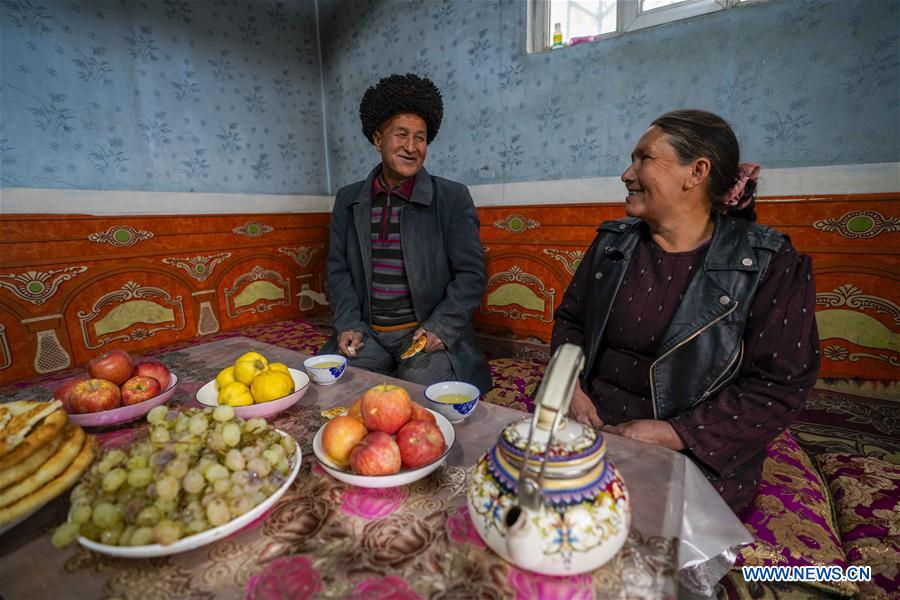 Measures carried out in poverty-stricken villages in China's Xinjiang to improve locals' living standards