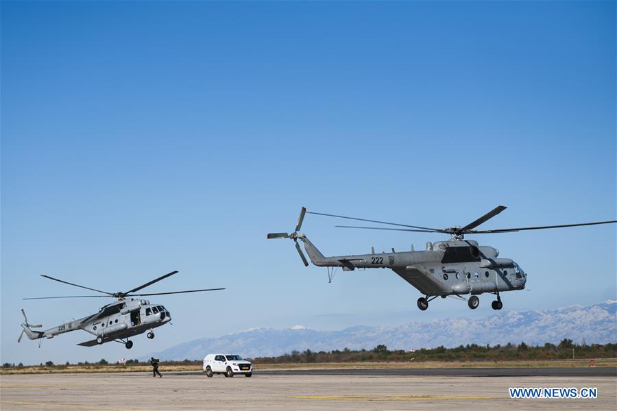 Air force training center opens at Zemunik military base