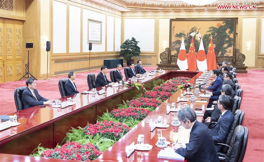 China-Japan ties face important development opportunities: Xi