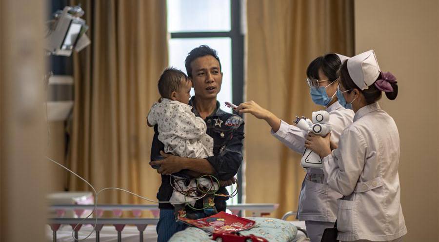 China takes to heart Myanmar children with heart diseases