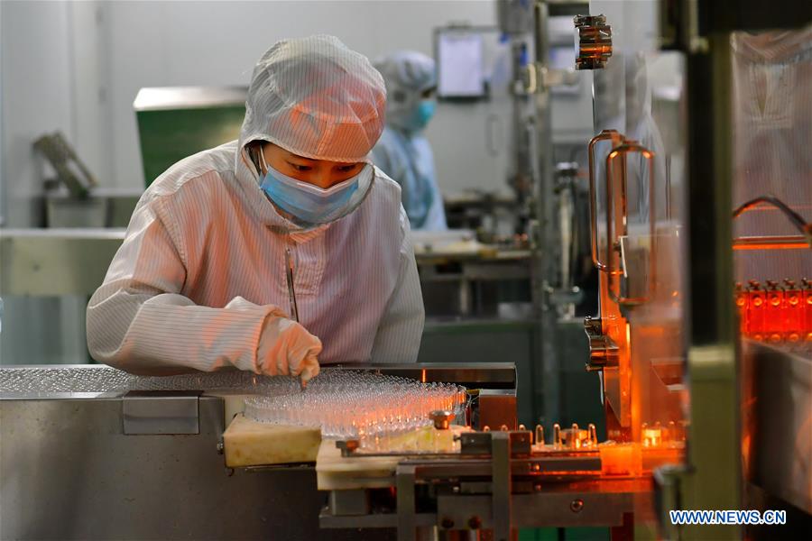 Companies resume production under epidemic prevention measures in China