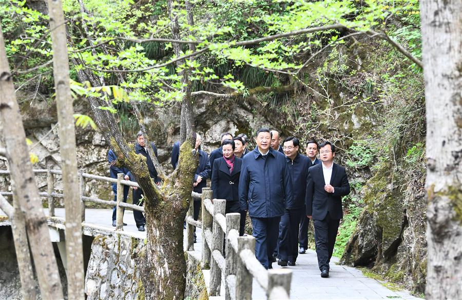 CHINA-SHANNXI-XI JINPING-INSPECTION (CN)