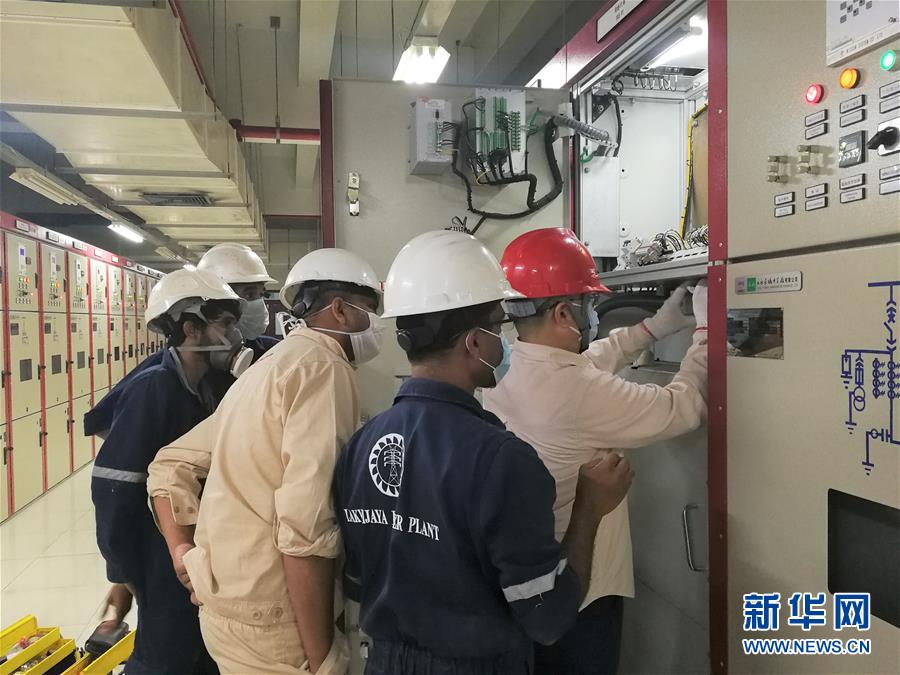 Chinese technicians committed to keeping power supply going in Sri Lanka amid COVID-19