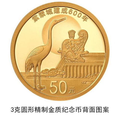 China to issue Forbidden City commemorative coins