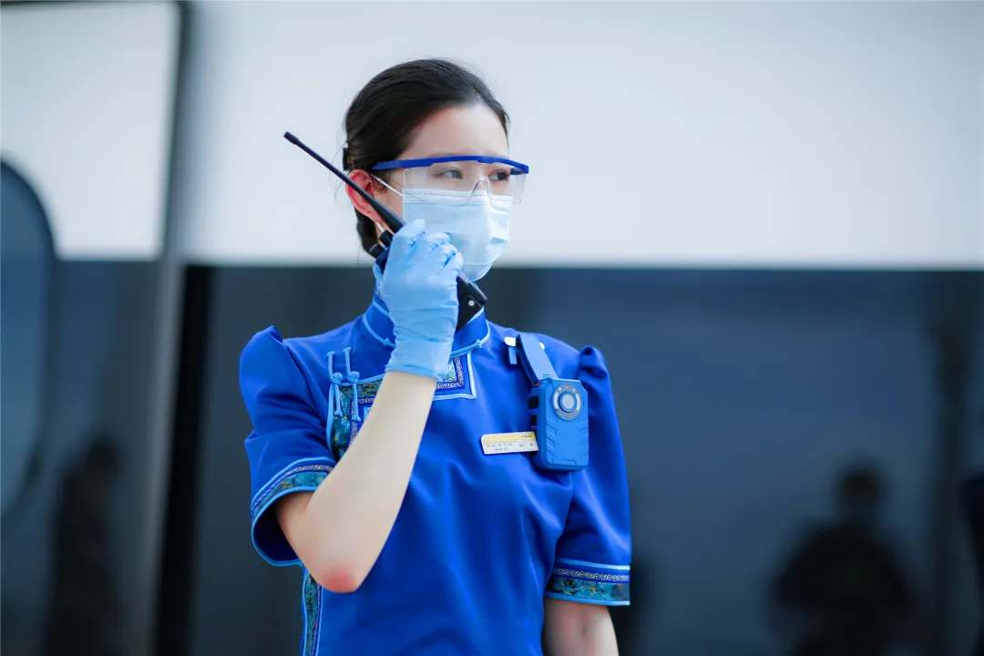 Hohhot high-speed trains update female attendant’s uniforms with Mongolian elements 