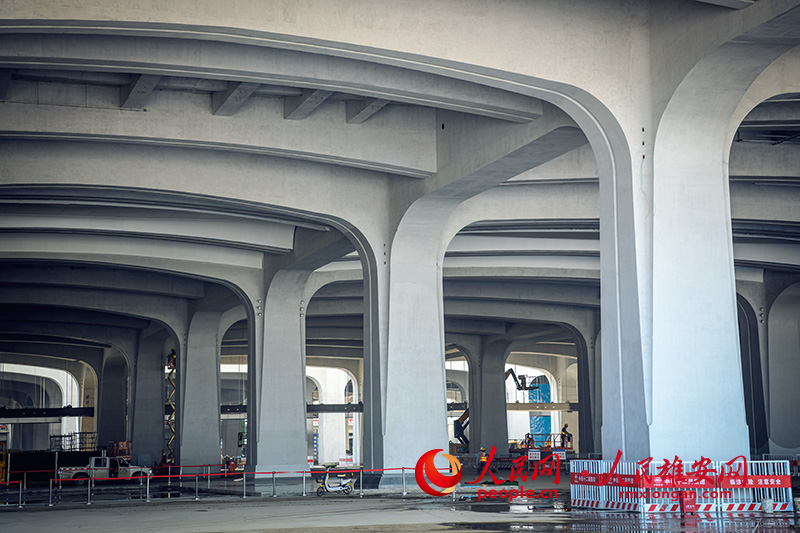 In pics: Xiong’an Station under construction in N China's Hebei