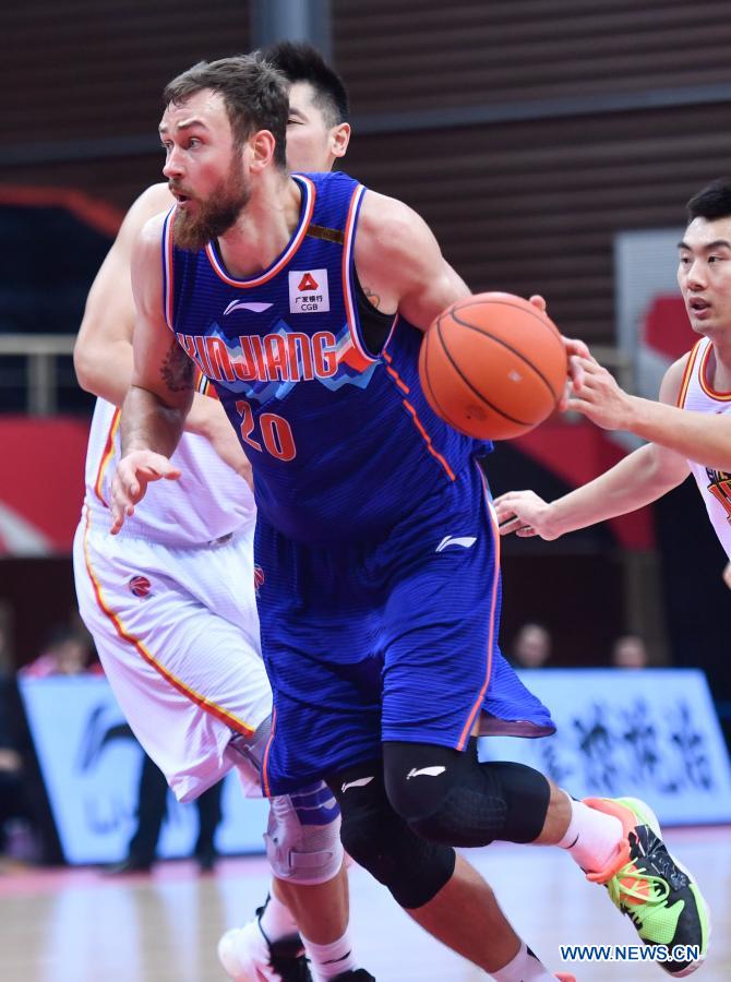 Xinjiang beats Jilin 97-90 in CBA