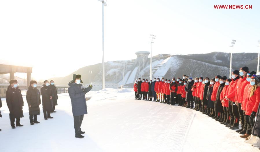 Xi inspects Zhangjiakou competition zone of Beijing 2022