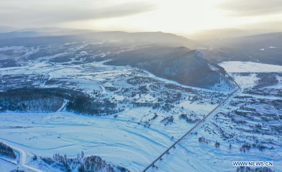 Snow scenery across China