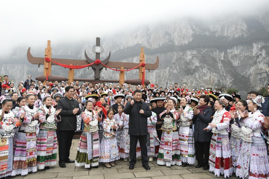 Xi inspects Guizhou ahead of Chinese New Year