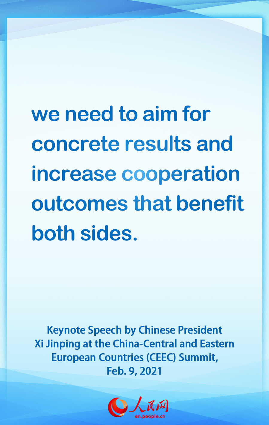 Highlights of the keynote speech by Chinese President Xi Jinping at the China-CEEC Summit