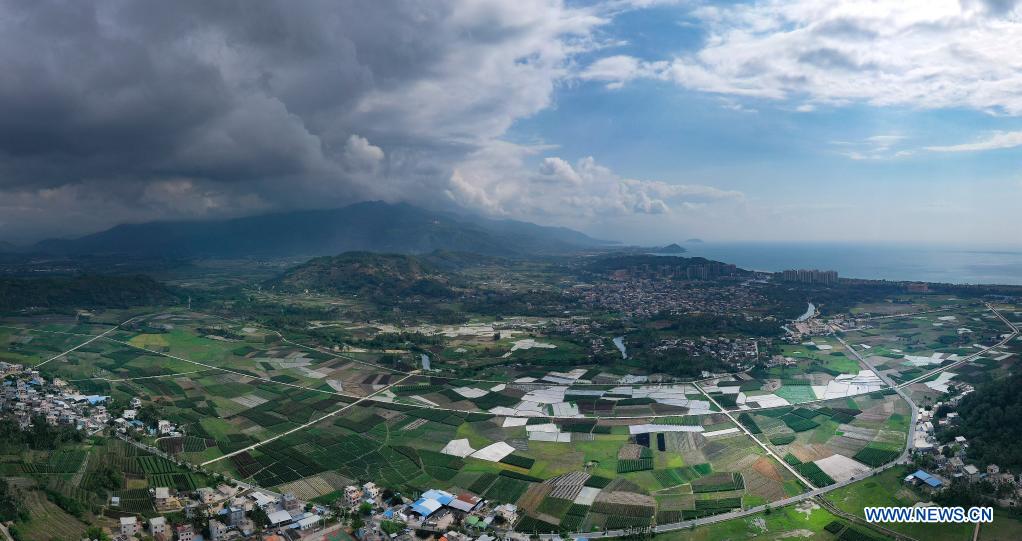 In pics: agricultural base in Hainan, S China