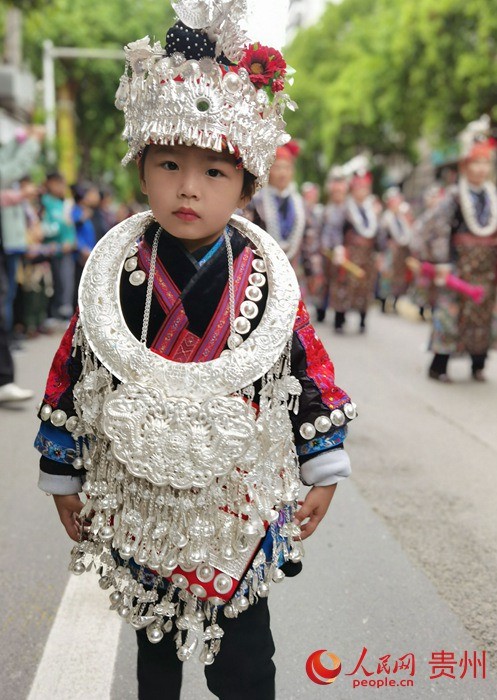 Miao people celebrate traditional Sisters Festival in SW China's Guizhou province