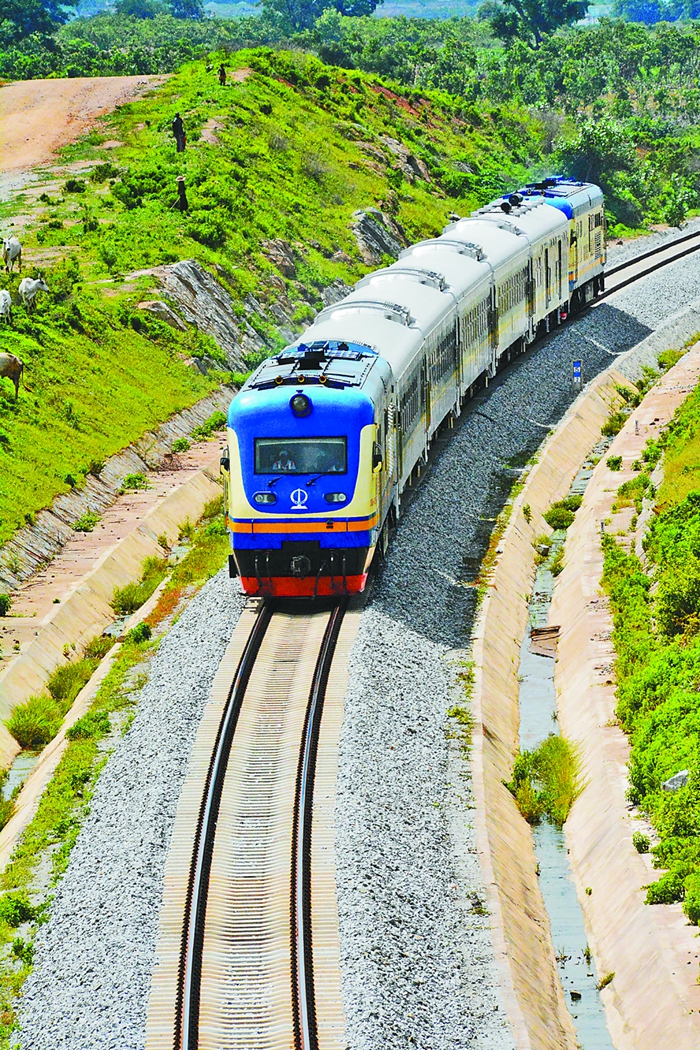 First female train driver in Nigeria pursuing dream on China-constructed rail line