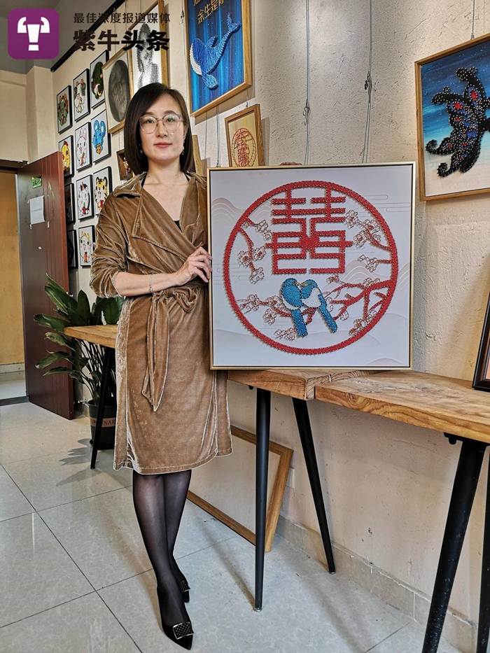 Chinese artist earns up to 1 million yuan a year making innovative pushpin paintings