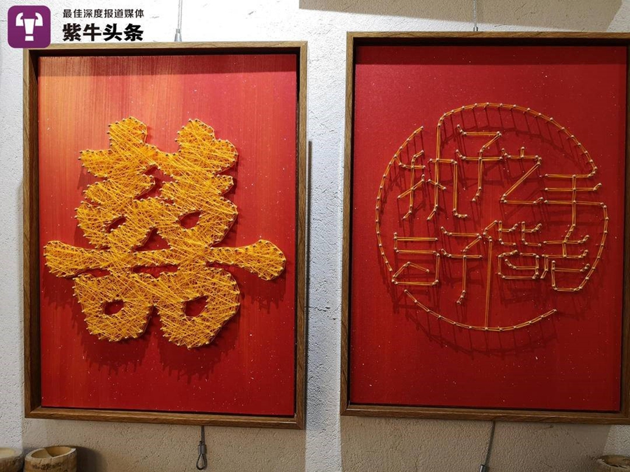 Chinese artist earns up to 1 million yuan a year making innovative pushpin paintings