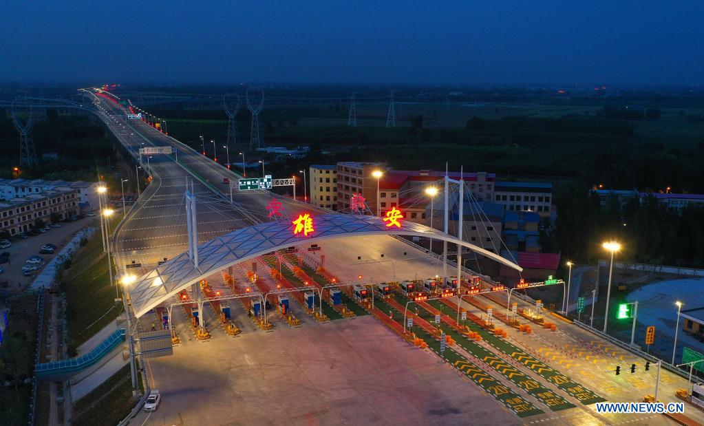 Three expressways in Xiong'an open to traffic