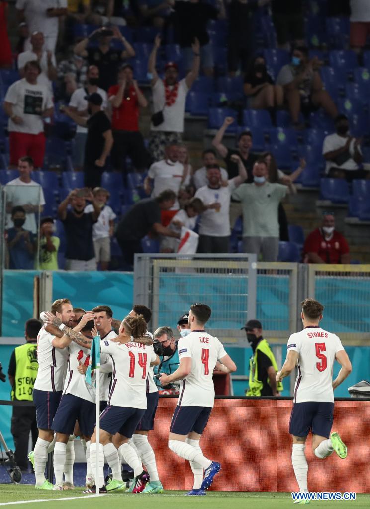 England cruise 4-0 past Ukraine into the Euro 2020 semis