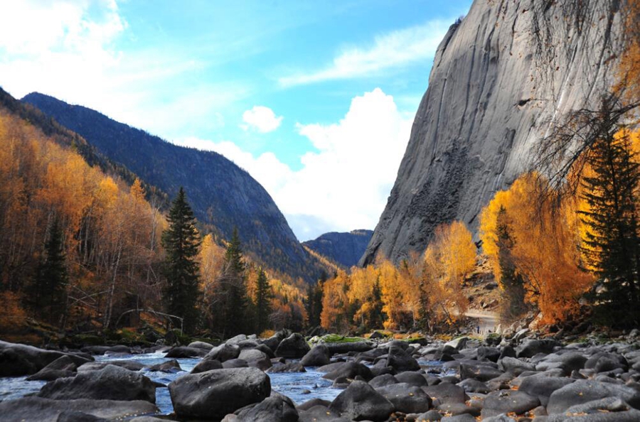 Explore fascinating autumnal vistas in NW China's Xinjiang