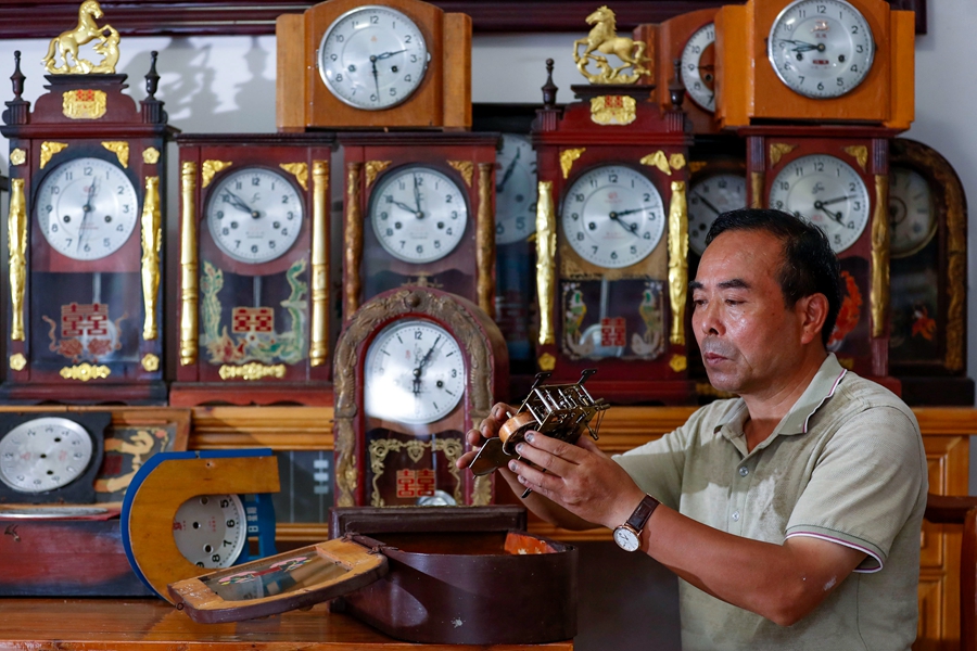 Clock repairer says he will always be active