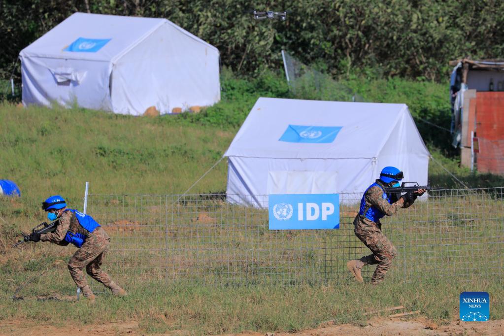 China holds international peacekeeping drill