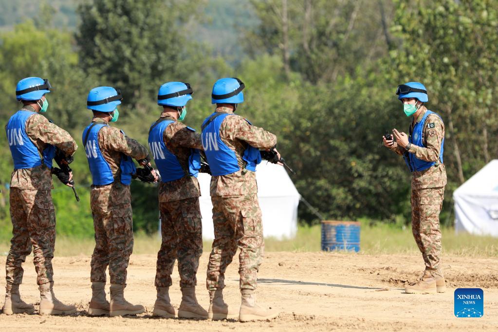 China holds international peacekeeping drill