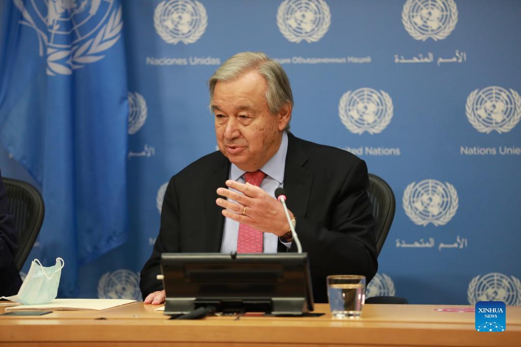 UN chief launches Our Common Agenda featuring enhanced multilateralism