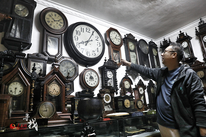 Man kindles obsession with collecting antique clocks, watches