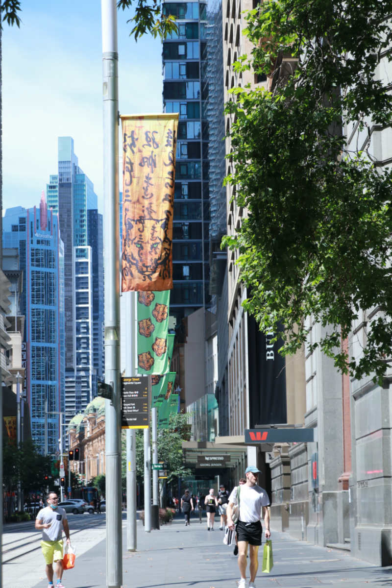 Photos: Decorations for Chinese Lunar New Year adorn the streets of Sydney