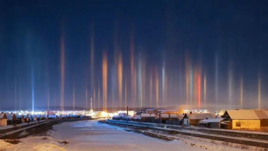 In pics: Picturesque snowy scenery captured across China