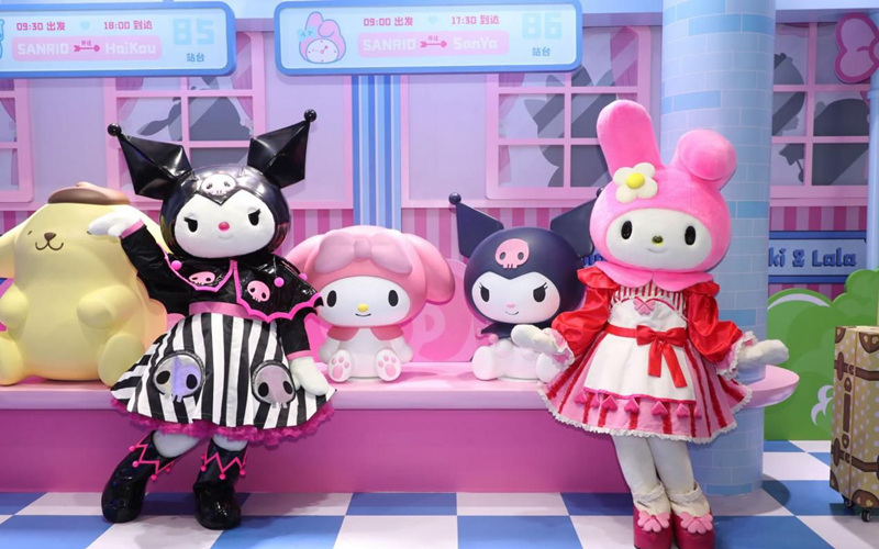 Sanya Hello Kitty Resort shines at 2nd China International Consumer Products Expo