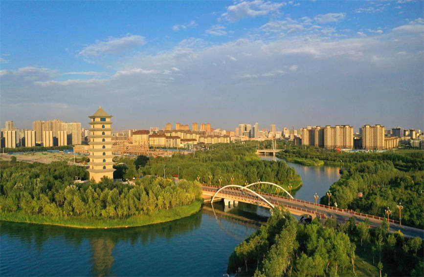In pics: Beautiful Korla of NW China's Xinjiang in summertime