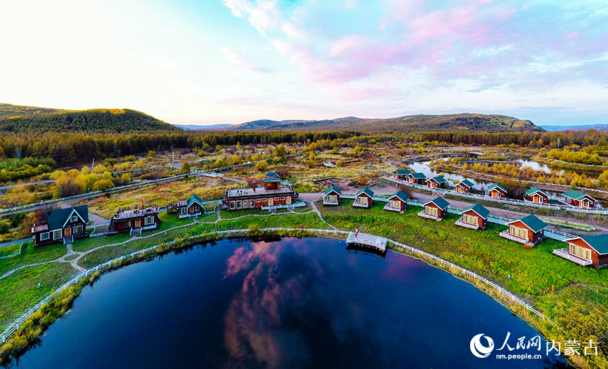 Picturesque autumn scenery in Inner Mongolia