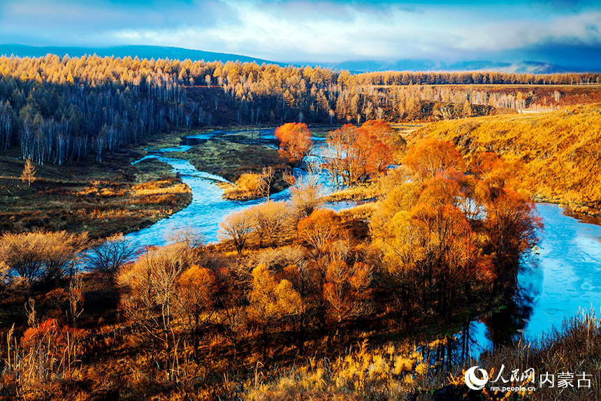 In pics: autumn scenery of Arxan city in Inner Mongolia