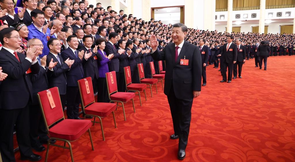Xi meets with CPC National Congress delegates