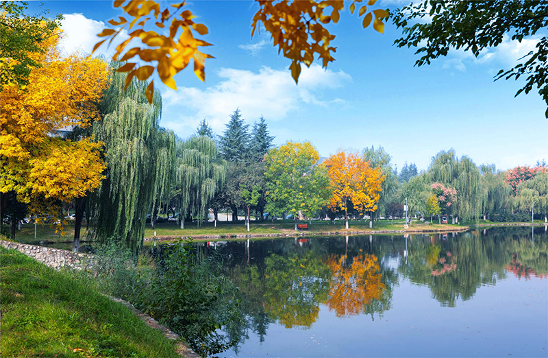 Breathtaking autumn views of 22 universities across China