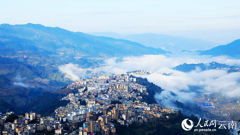 In pics: mist-enveloped ‘city in the sky’ in SW China's Yunnan