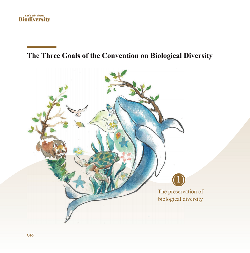China’s popularization handbook of biodiversity exhibited at second part of COP15 in Canada