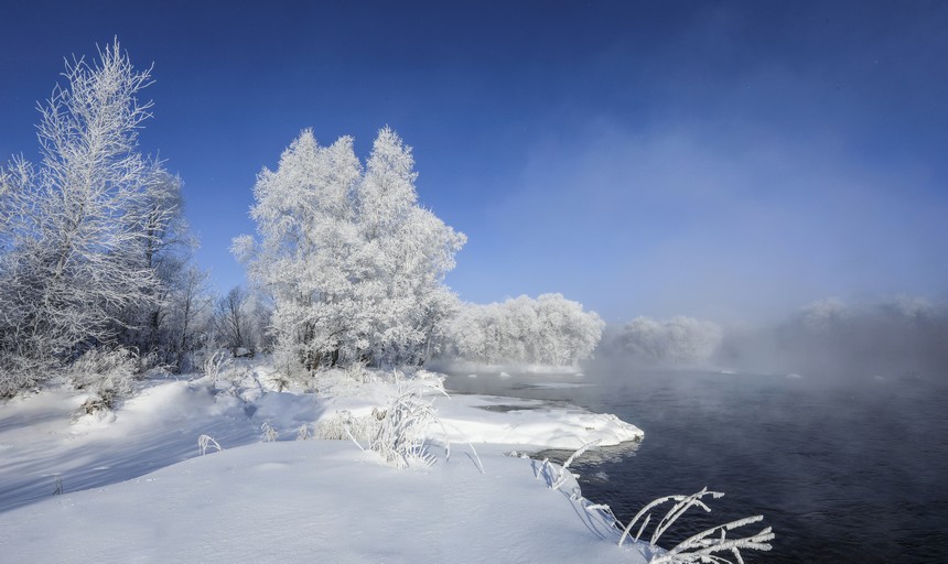 Gorgeous rime scenery of Xunke county in NE China’s Heilongjiang