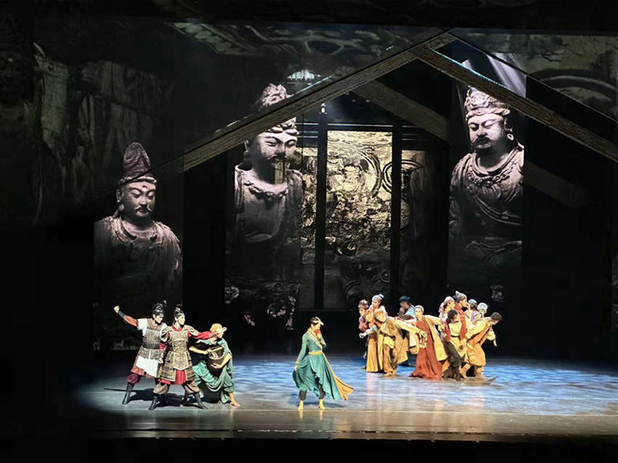 Dance drama inspired by cultural relic unearthed in NW China's Xinjiang staged in Urumqi