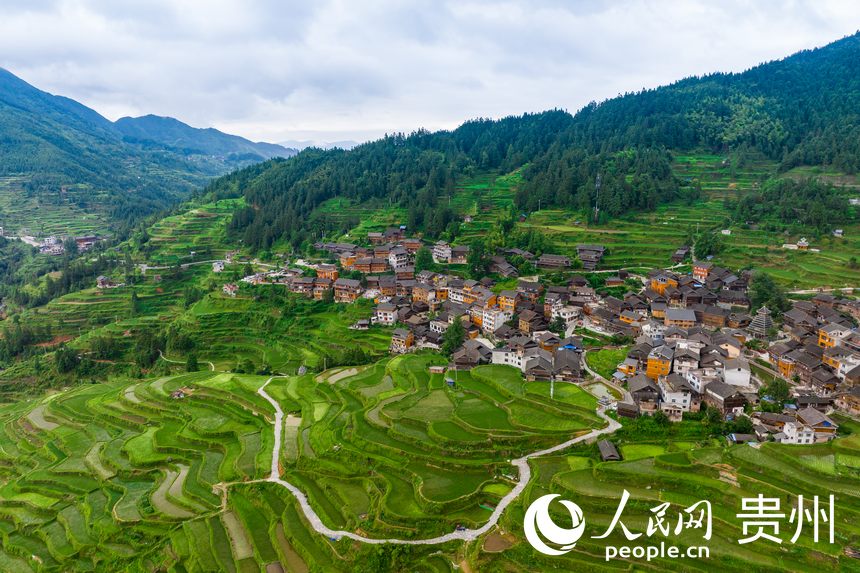 In pics: Beautiful scenery of village of Dong ethnic group in SW China's Guizhou