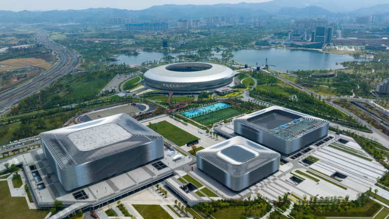 One Park, Three Areans: A tour of the main venue of Chengdu Universiade