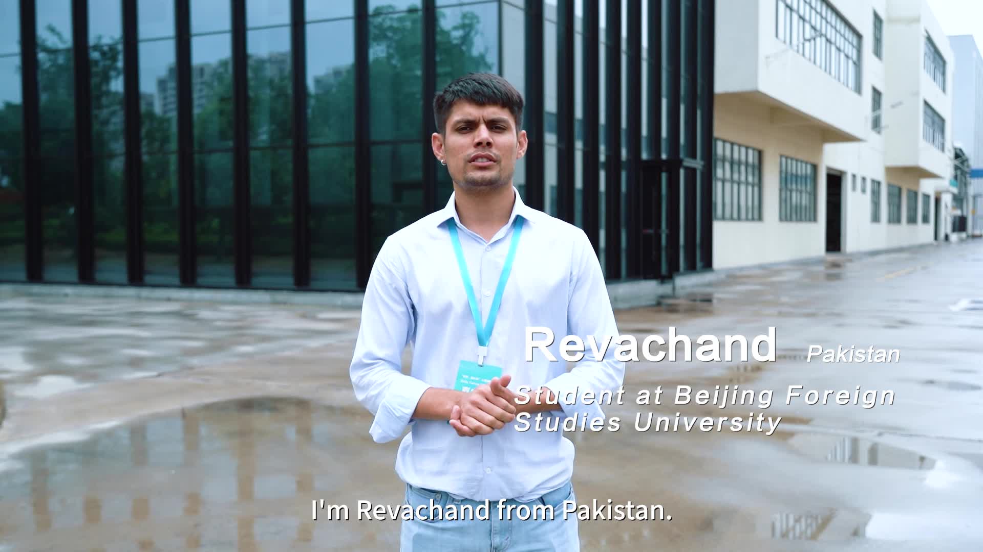 Pakistani student shares story of China's green development