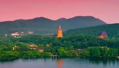 Traditional Chinese colors echo with picturesque scenery in Hangzhou, host city of 19th Asian Games