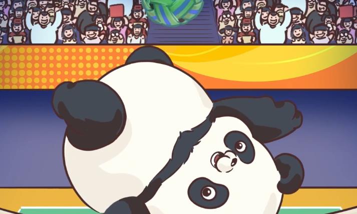 Trying Asian Games sports with the lovable panda Pan: Sepaktakraw