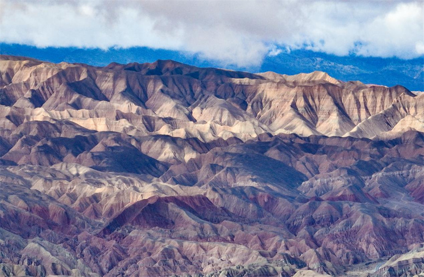 Magnificent autumn views of Danxia landform in NW China's Xinjiang