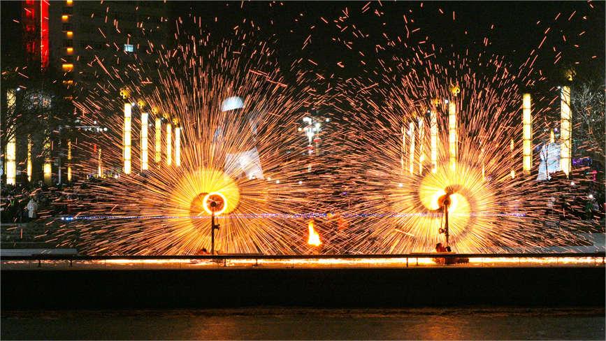 Trending in China | Datiehua: Ancient folk art unleashes spectacular molten iron fireworks