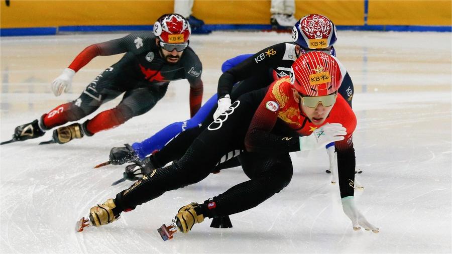 Team China wins short-track gold at ISU World Cup