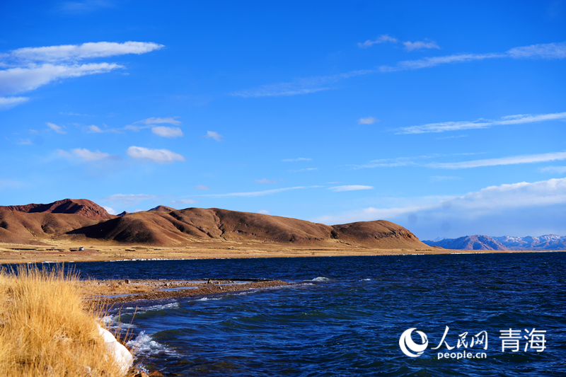 In pics: spectacular scenery of Donggi Cona Lake in NW China's Qinghai